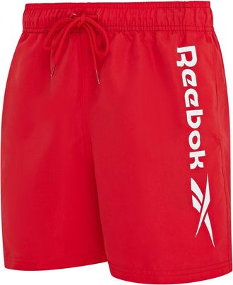 Reebok Badeshorts REEBOK Yestin, Herren, Gr. XL (7), N-Gr, vector rot, Microfaser, Obermaterial: 100% Polyester, bedruckt, unifarben, Badehosen Badeshorts, m