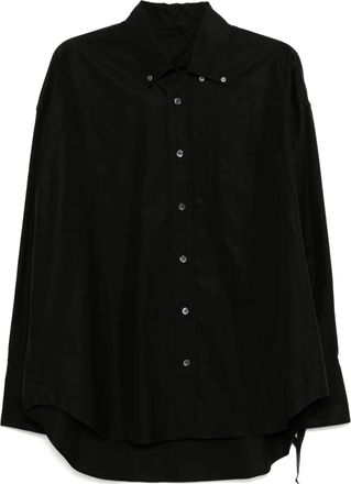 Marina Yee Camicia button-down reworked - Nero