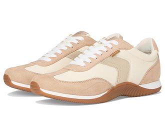 Dr. Scholls Good Ol Days Lace-Up Womens Flat Shoes Cuban Sand Fabric : 8.5 M, Nylon/Textile