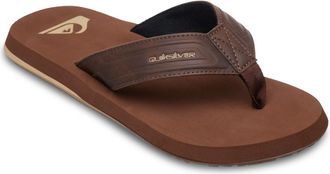 Quiksilver Sandale QUIKSILVER Monkey Wrench, Herren, Gr. 10 (43), braun 3, Obermaterial:Obermaterial: 90% Synthetik/10% Nylon-Textil, Futter: 100% Nylon-Textil, 