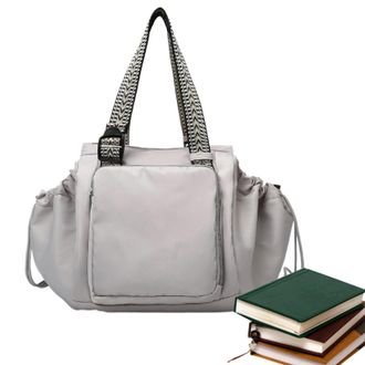 Generic Travel Storage Cradle Bag, Multi-Compartment Organizer, 12.61x13.79x9.06 Inches, Gym Duffle Bag with Handles, Large Capacity, Shoulder Daypack Tote fo