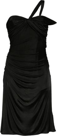 Tom Ford Abito midi monospalla - Nero