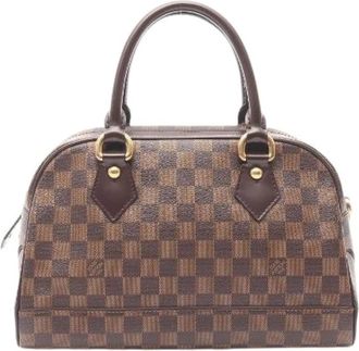 Louis Vuitton Pre-owned Handbags, female, Brown, Size: ONE SIZE Pre-owned Vintage Plastic Handbag
