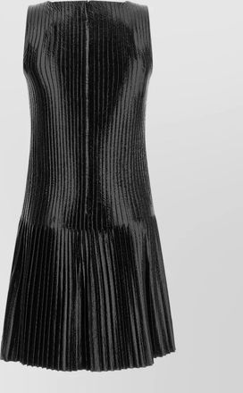 Courr&egrave;ges pleated mini dress