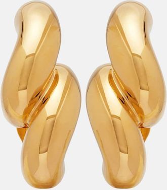 Alaia Torsion clip-on earrings