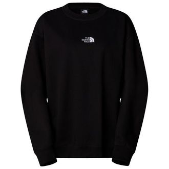 The North Face Essential Oversize Crew Pullover f&uuml;r Damen | schwarz