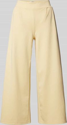 Ichi Culotte mit elastischem Bund Modell Kate in Hellgelb, Gr&ouml;&szlig;e XL