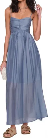 Heartloom Tatiana Dress In Lake Blue