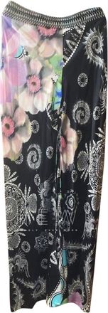 Roberto Cavalli Class Cavalli Floral Paisley Wide Leg Pants Size L