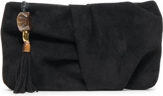 Dolce Vita Louela Tassel Clutch in Black at Nordstrom