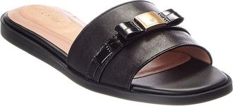 Cole Haan Go-To Emalia Slide Bow Leather Sandal