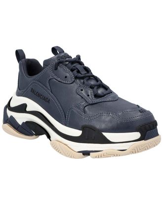 Balenciaga Mens Polyurethane Triple S, Never Worn (Authentic Pre-Loved)