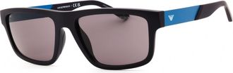 Emporio Armani EA4244U 62427N Matte Violet/Purple Brown
