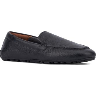 Aquatalia Qaitlin Moc Toe Weatherproof Slip-On Shoe in Black/Black at Nordstrom Rack, Size 10.5