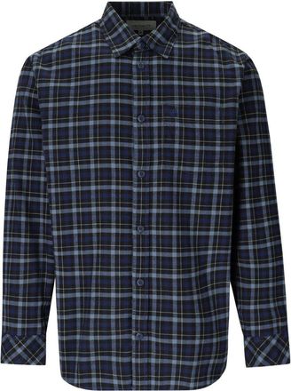 Carhartt Work in Progress CAMICIA L/S WIDMARK CHECK BLU CARHARTT WIP