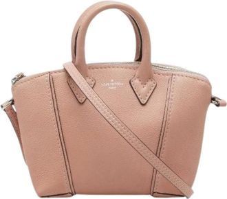 Louis Vuitton Pre-owned Mini Bags, female, Pink, Size: ONE SIZE Pre-owned Parnassea Nano Lockit 2way bag