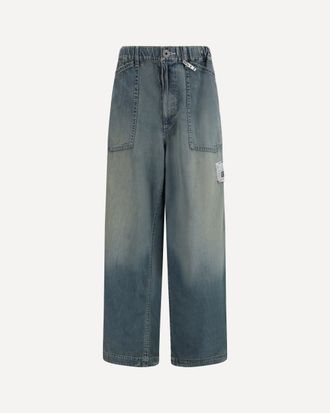 Miharayasuhiro Light denim wide Pants Female 38