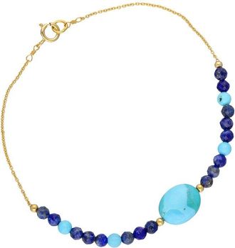 Tiramisu 14K 8.30 Ct. Tw. Gemstone Bracelet