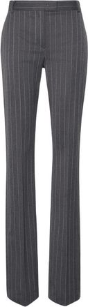 Sportmax Pinstripe Flared Trousers