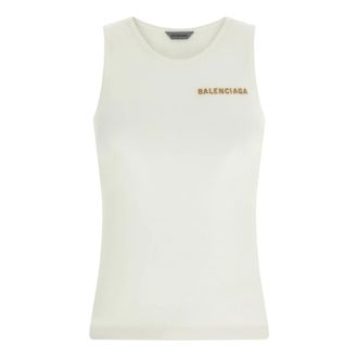 Balenciaga Dames, Tops, Wit, Maat: XS