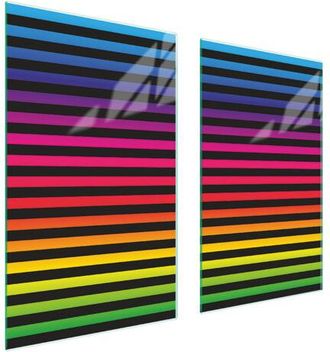 OEM Placa Protectora De Vidrio Para Estufa 75x52 Coloreada