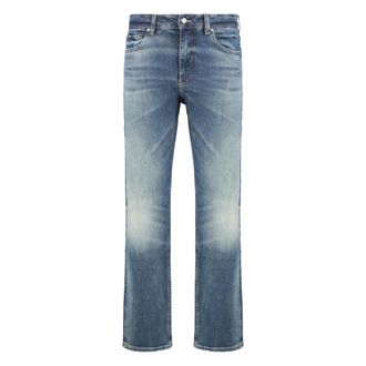 HUGO BOSS Hugo, Straight Jeans, male, Blue, Size: W33 Regular-fit Jeans