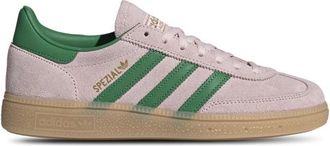 adidas Womens adidas Originals Handball Spezial - Shoes Green/Clear Pink/Gold Metallic Size 10.0