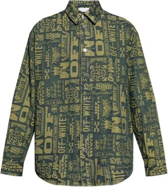 Off-white Uomo, Magliette, Verde, L, new