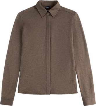 Fay Camicia aderente - Marrone