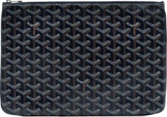 Goyard 2017 Goyardine Senat MM clutch - Blauw