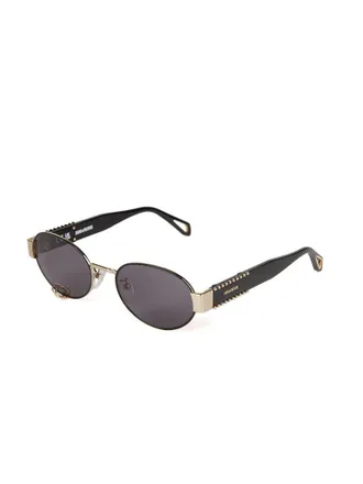 Zadig&Voltaire Unisex Sunglasses Sh.rose Gold W-Black Parts Stainless Steel Eyewear - W/black