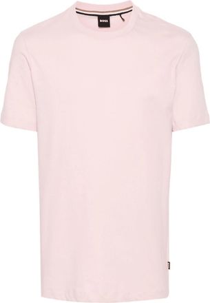HUGO BOSS Mens Tiburt T-Shirt In Pastel Pink