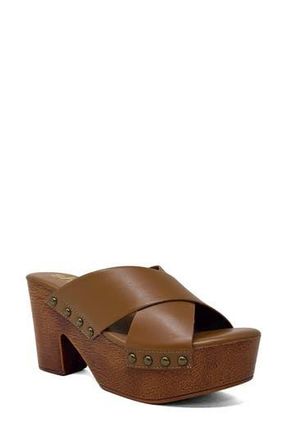 Shushop Ivanna Platform Slide Sandal in Tan at Nordstrom Rack, Size 10