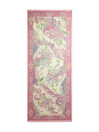 Etro Sjaal met paisley-patroon - Roze