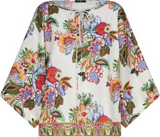Etro Bouquet Blouse - Dames - Blouses - Veelkleurig - XS - Katoen - Overhemden