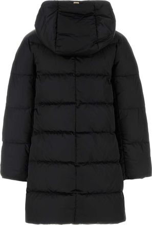 Herno Womens Black Polyester Down Jacket Piumini