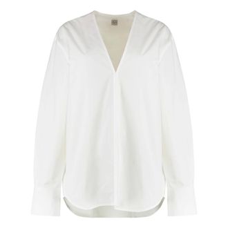 Toteme Donna, Camicette, Bianco, M, new