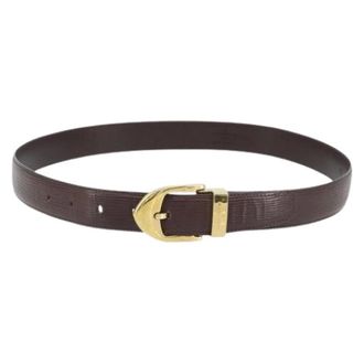 Louis Vuitton Pre-owned Belts, female, Brown, Size: ONE SIZE Pre-owned Vintage Epi Leather Belt
