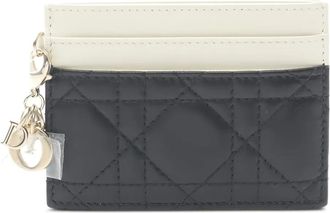 Dior Portafoglio Lady Dior Canage - Nero