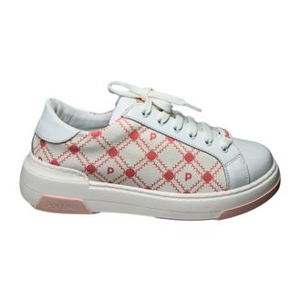Pollini Dames, Schoenen, Wit, Maat: 39 EU Leer