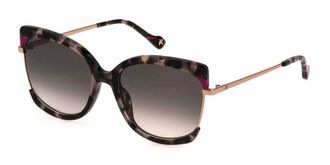 Yalea SYA126 LUBNA 08FC Womens Sunglasses Gold Size 57