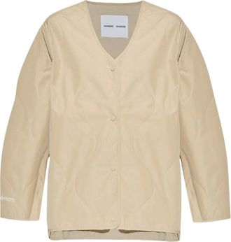 Samsøe & Samsøe Giacca trapuntata - Toni neutri