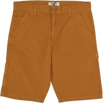 CAT Ripstop Carpenter Shorts - Heren - Korte Broeken - Bruin - W32 - Katoen - Korte Broeken