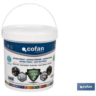 cofan Vernice Antibatterica per Plastica Ioni dArgento 12 l