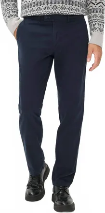 Brax Evans Flat Front Pant In Midnight