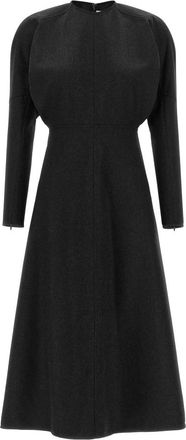 Victoria Beckham Midi Dress - female - Victoria Beckham - Midi Dresses - Gray - 2XS - Dresses