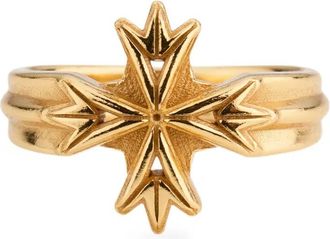 Emanuele Bicocchi Ring met kruis - Goud