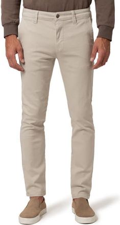 Mavi Milton Slim Fit Twill Chinos in Vanilla Luxe Twill at Nordstrom, Size 34 X 32