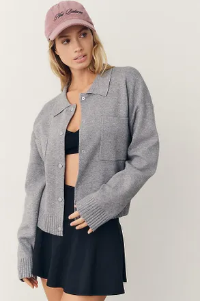 Z Supply Slowdown Collared Cardigan Sweater