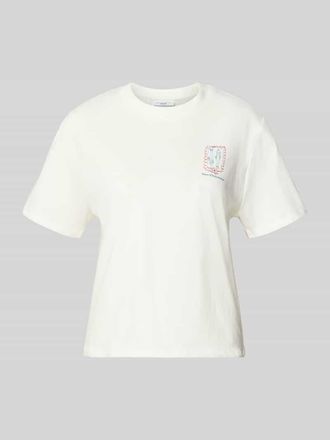 Marc O'Polo Denim Marc OPolo Denim Relaxed Fit T-Shirt aus reiner Baumwolle - Special Drop in Offwhite, Gr&ouml;&szlig;e XL